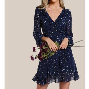 Ethereal aesthetic ✨ Starlight Frilly Wrap Dress